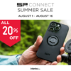 【スマホマウントがお買い得】SP CONNECT全商品20％OFF！サマーセール開催！